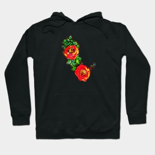 Dogs and Roses Hoodie